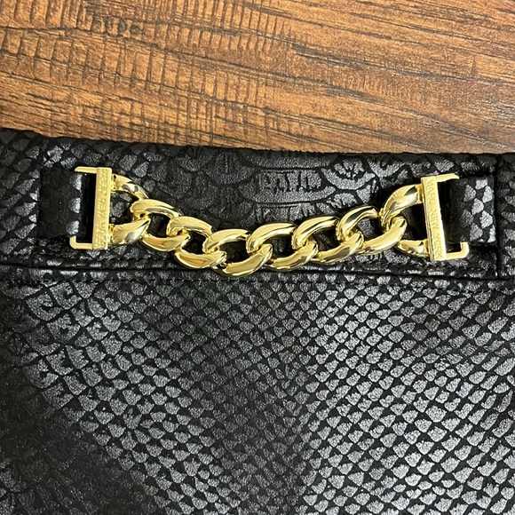 Marc New York Black Snake Print Full Control Waistband Pencil Skirt Size XS - Picture 2 of 13